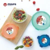 Sealed food preservation box, transparent food-grade refrigerator special freezing food preservation box set, three-piece set, heating available for wholesale details Picture